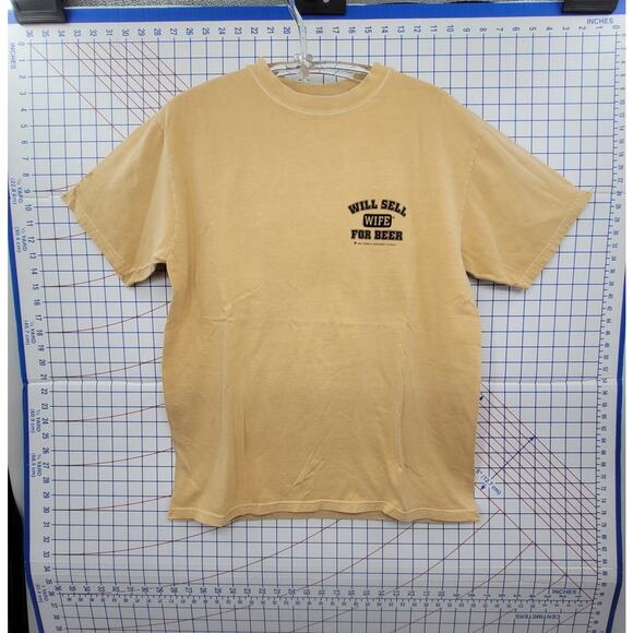 Crazy Shirts Y2K Hawaii Beer-Dyed Tee – Vintage‎ Graphic Surf Style - Picture 5 of 14
